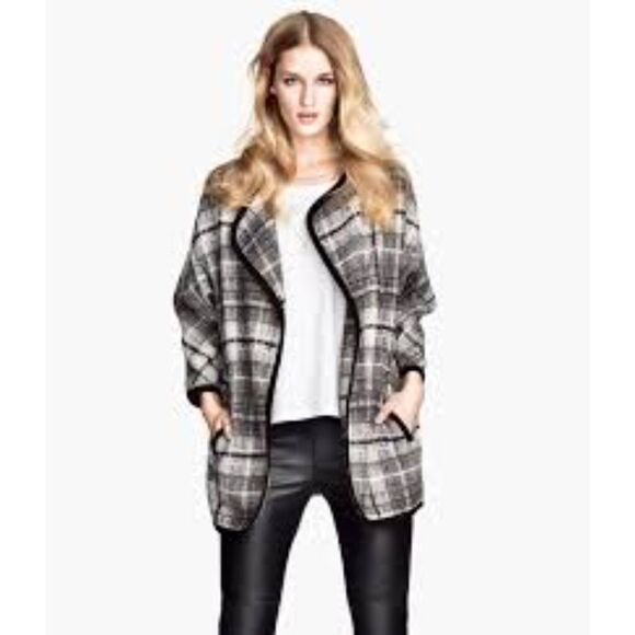 Cynthia Rowley Sweaters - Cynthia Rowley Black and White Plaid Cardigan | EUC | XS